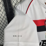 Flamengo 2001/02 Camisola alternativa – Versão retro – Branco