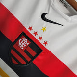 Flamengo 2001/02 Camisola alternativa – Versão retro – Branco