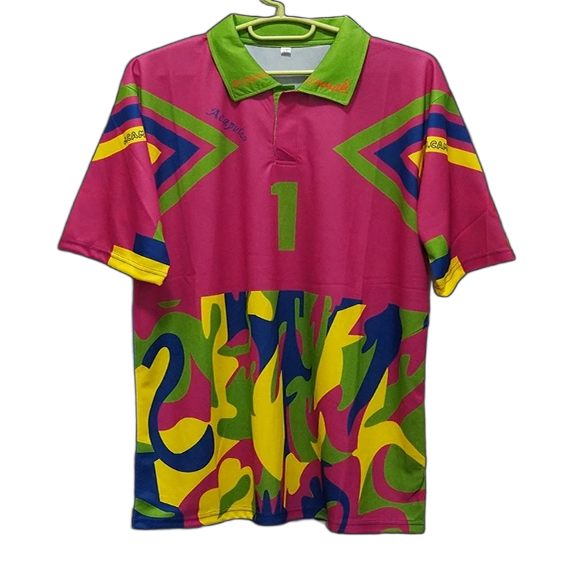 Mexico 1994 Goalkeeper Jersey – Retro Version – Pink