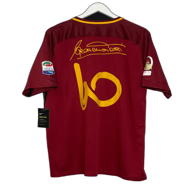 Roma 2017/18 Home Jersey – Player Version – Retro Version