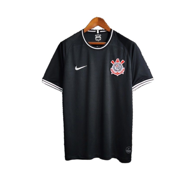 Corinthians 2020/21 Away Jersey – Retro Version – Black