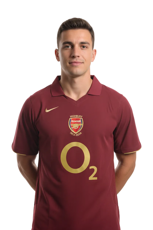 Arsenal 2005/06 Home Jersey – Retro Version