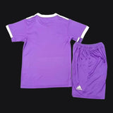 Real Madrid 2016/17 Away Kids Kit – Retro Version – Purple