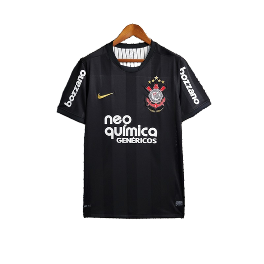 Corinthians 2010/11 Away Jersey – Retro Version – Black