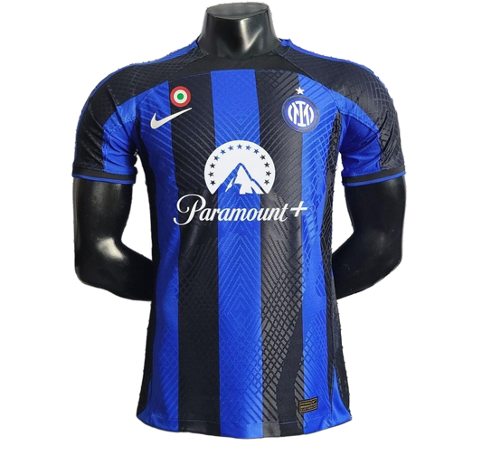 Inter Milan 2023/24 Home Jersey – Player Version – Retro Version