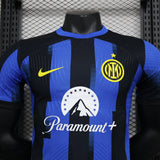 Inter Milan 2023/24 Home Jersey – Player Version – Retro Version