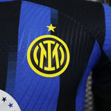 Inter Milan 2023/24 Home Jersey – Player Version – Retro Version