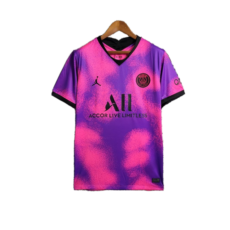Paris Saint – Germain 2020/21 Fourth Jersey – Retro Version – Pink