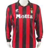 AC Milan 1993/94 Home Jersey – Long Sleeve – Retro Version
