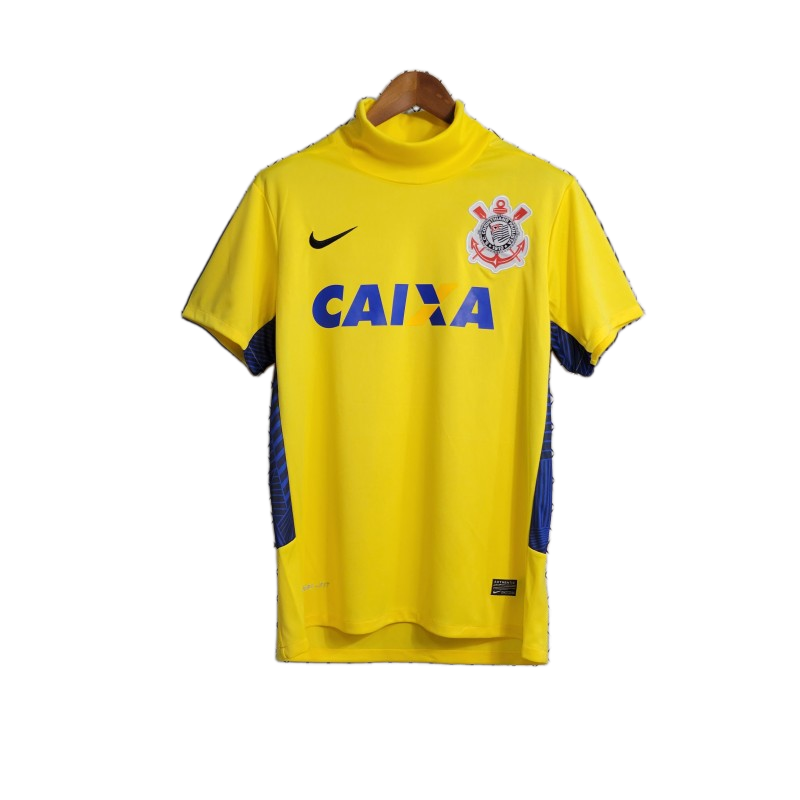 Corinthians 2014/15 Goalkeeper Jersey – Retro Version – Yellow