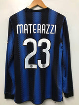 Inter Milan 2010/11 Home Jersey – Long Sleeve – Retro Version