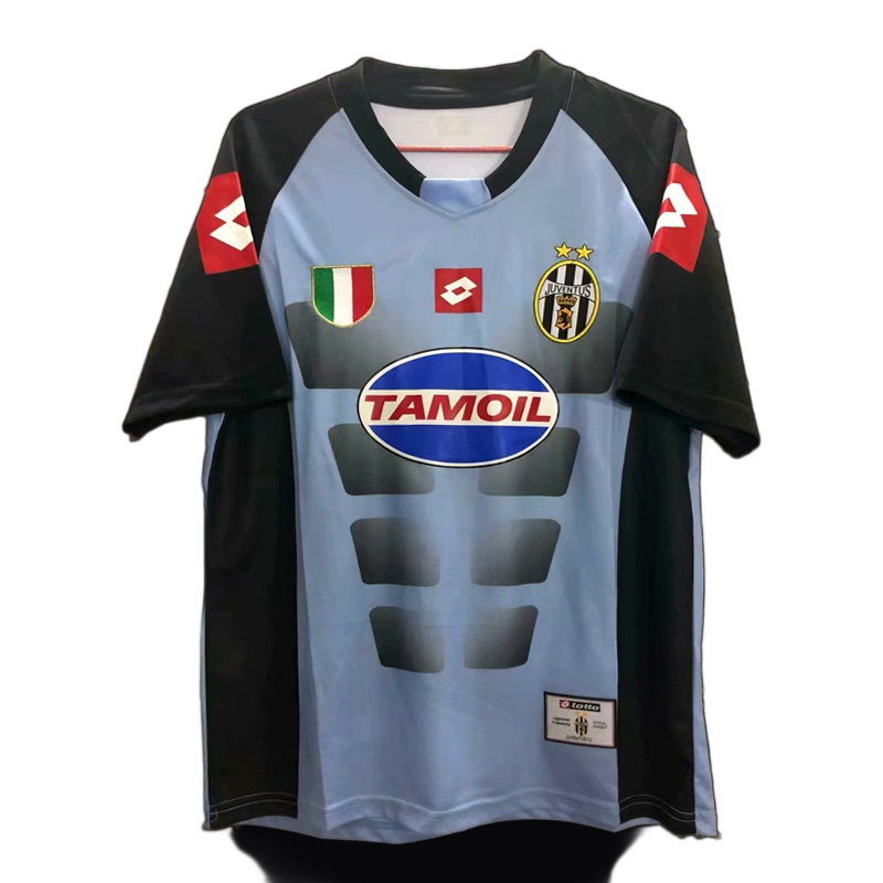 Juventus 2002/03 Goalkeeper Jersey – Retro Version – Buffon – Blue