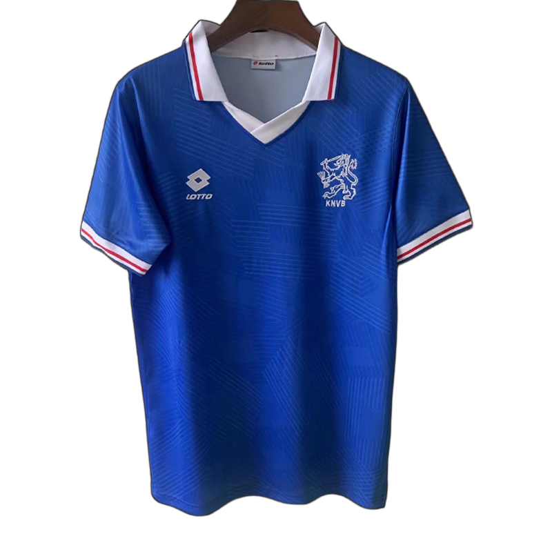 Netherlands 1991 Away Jersey – Retro Version – Blue
