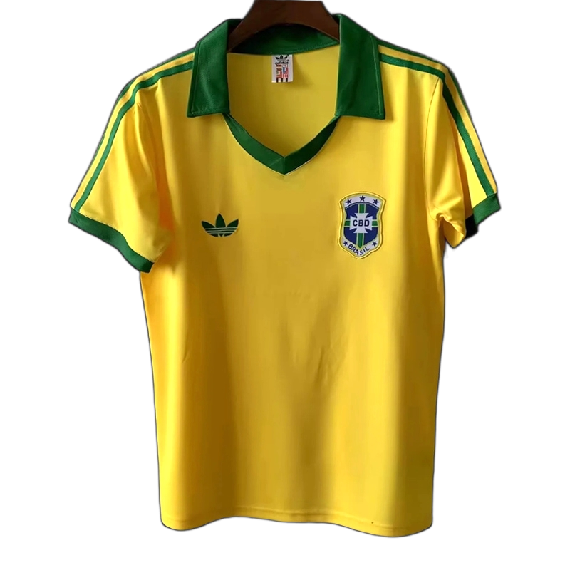 Brazil 1978 Home Jersey – Retro Version