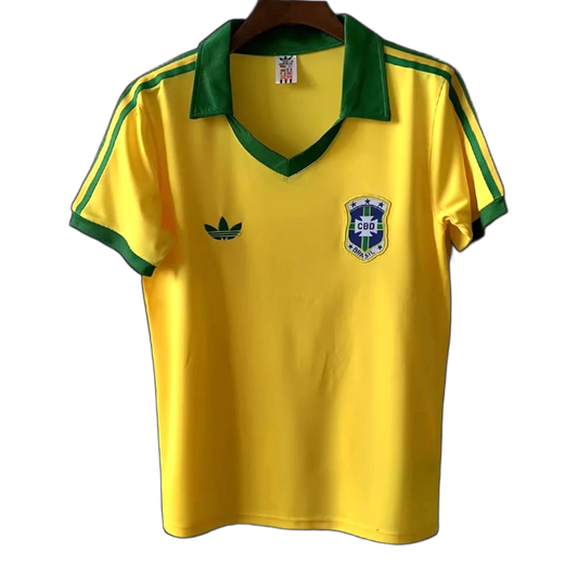 Brazil 1978 Home Jersey – Retro Version