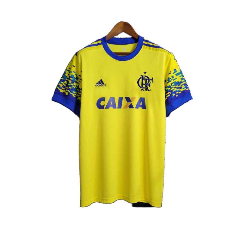Flamengo 2017/18 Third Jersey – Retro Version – Yellow
