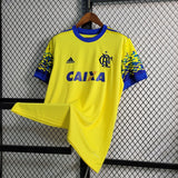 Flamengo 2017/18 Terceira camisola – Versão retro – Amarelo