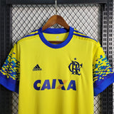 Flamengo 2017/18 Terceira camisola – Versão retro – Amarelo