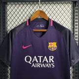 FC Barcelona 2016/17 Away Jersey – Retro Version – Purple