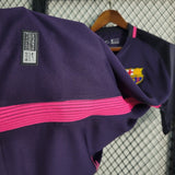 FC Barcelona 2016/17 Away Jersey – Retro Version – Purple