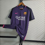 FC Barcelona 2016/17 Away Jersey – Retro Version – Purple