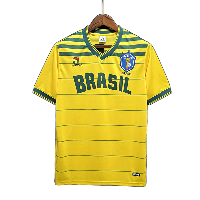 Brazil 1984 Home Jersey – Retro Version