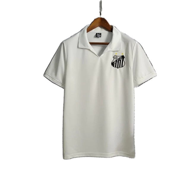 Santos 1970 Home Jersey – Retro Version – White