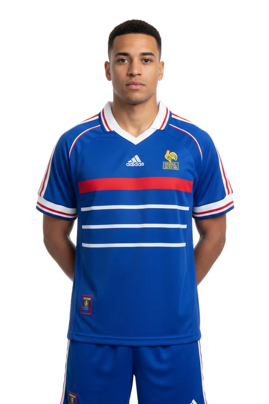 France 1998 Home Jersey – Retro Version