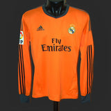 Real Madrid 2013/14 Third Jersey – Long Sleeve – Retro Version – Ronaldo – Orange