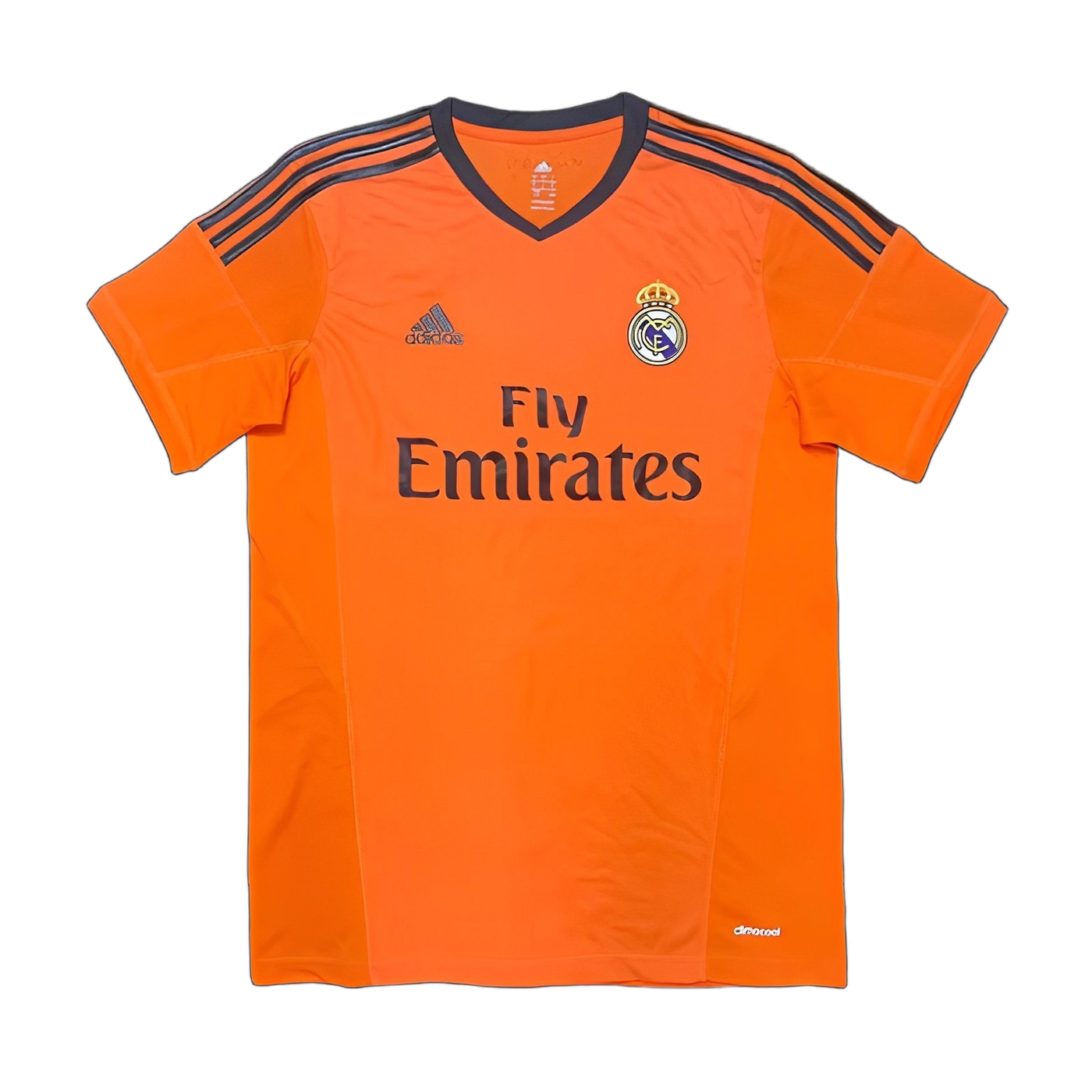 Real Madrid 2013/14 Third Jersey – Retro Version – Ronaldo – Orange