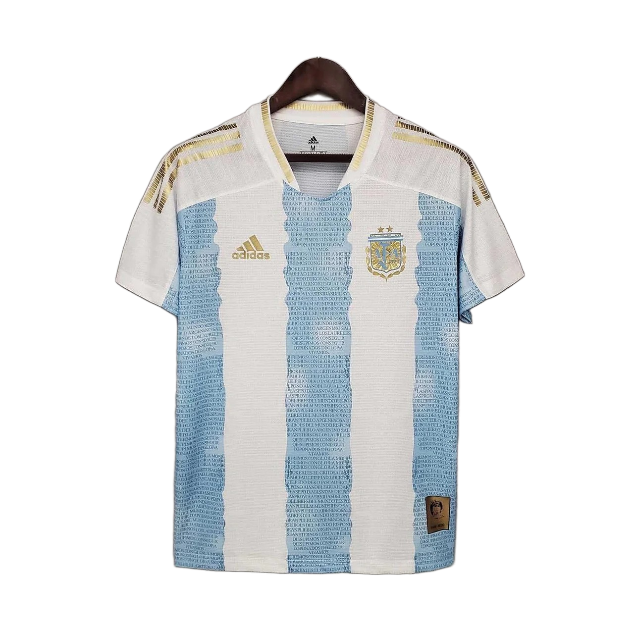 Argentina 2021 Home Jersey – Retro Version – Special Edition