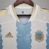 Argentina 2021 Home Jersey – Retro Version – Special Edition