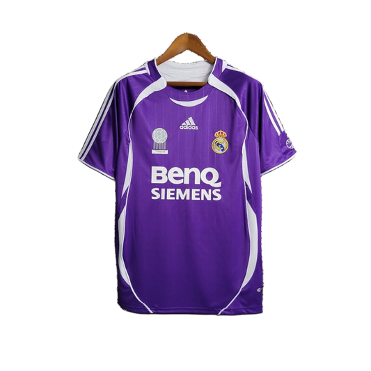 Real Madrid 2006/07 Third Jersey – Retro Version – Purple