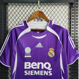 Real Madrid 2006/07 Third Jersey – Retro Version – Purple