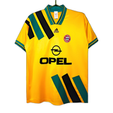 Bayern Munich 1993 Away Jersey – Retro Version – Yellow