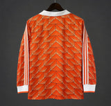 Netherlands 1988 Home Jersey – Long Sleeve – Retro Version