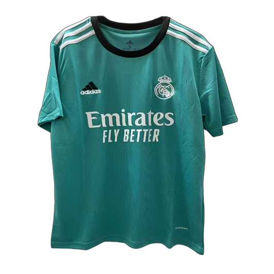 Real Madrid 2021/22 Third Jersey – Retro Version – Green