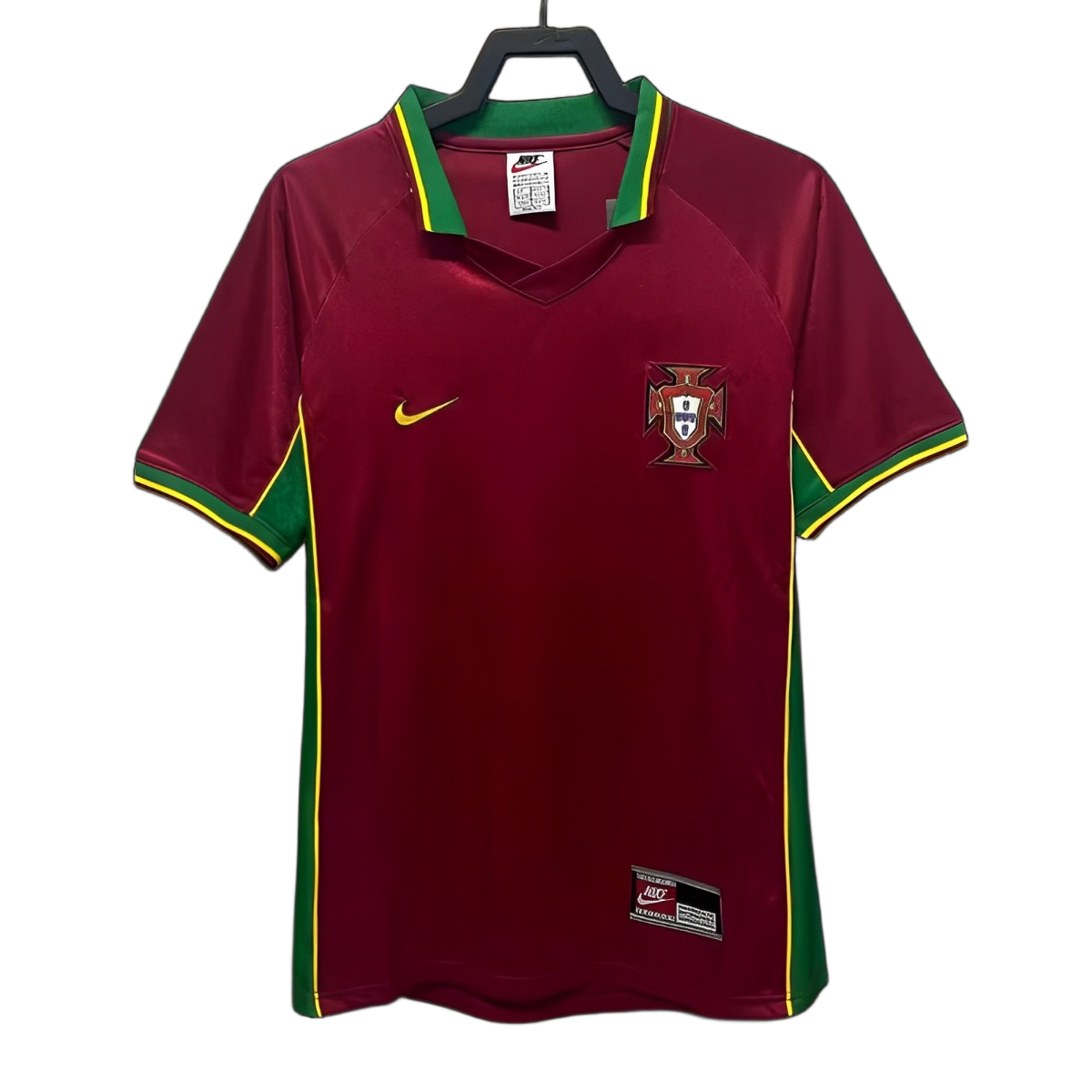 Portugal 1998 Home Jersey – Retro Version