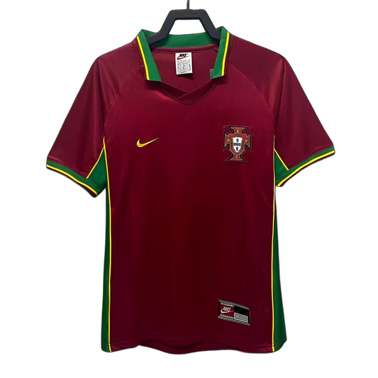 Portugal 1998 Home Jersey – Retro Version