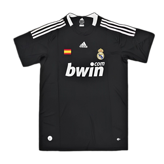 Real Madrid 2008/09 Third Jersey – Retro Version – Black