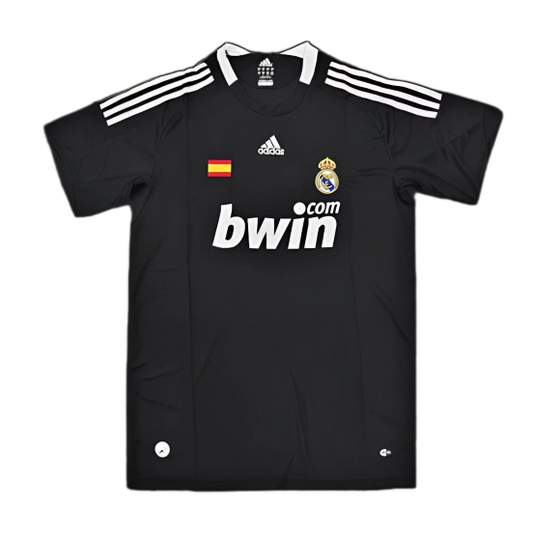 Real Madrid 2008/09 Third Jersey – Retro Version – Black