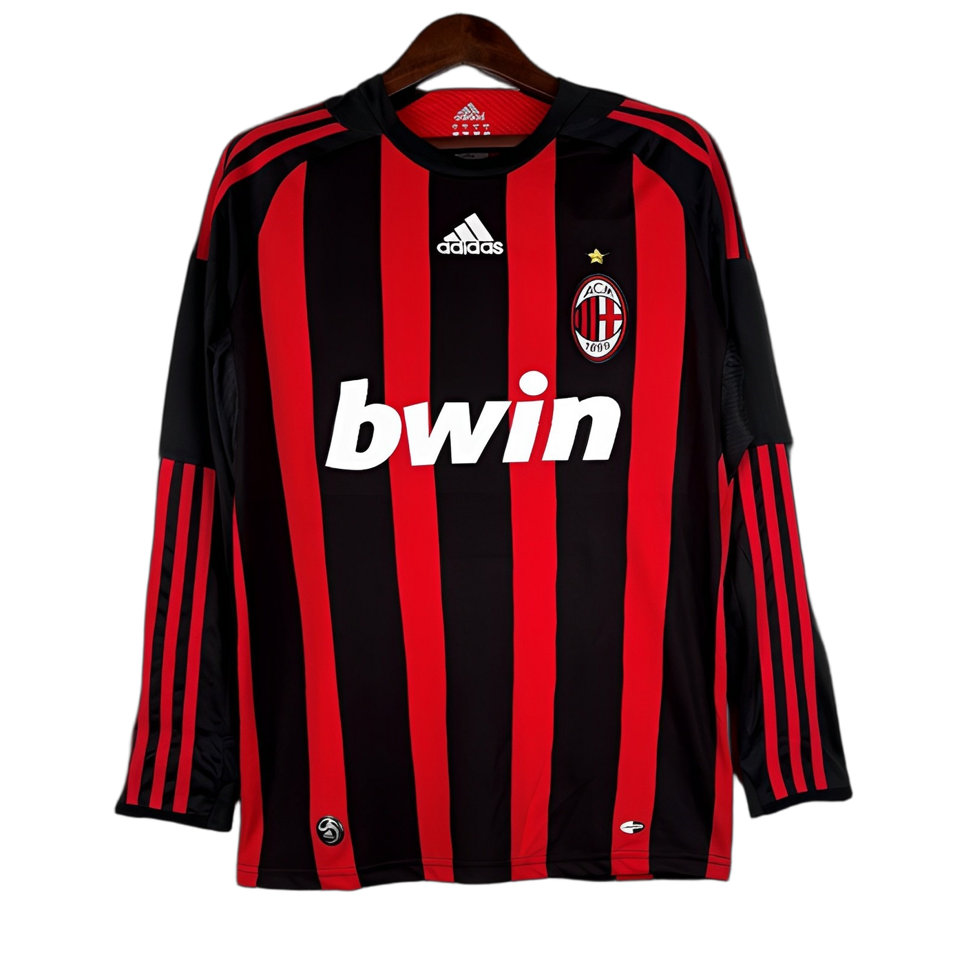 AC Milan 2008/09 Home Jersey – Long Sleeve – Retro Version