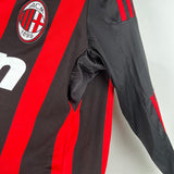AC Milan 2008/09 Home Jersey – Long Sleeve – Retro Version