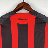 AC Milan 2008/09 Camisola principal – Manga comprida – Versão retro