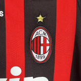 AC Milan 2008/09 Camisola principal – Manga comprida – Versão retro