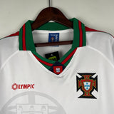 Portugal 1996 Away Jersey – Retro Version – White