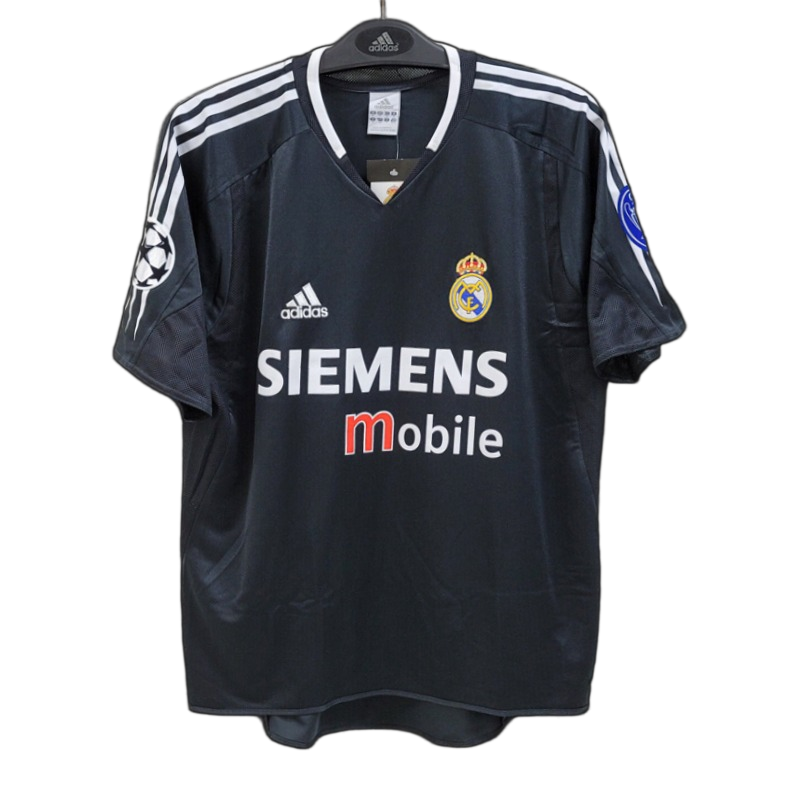 Real Madrid 2004/05 Third Jersey – Retro Version – Black