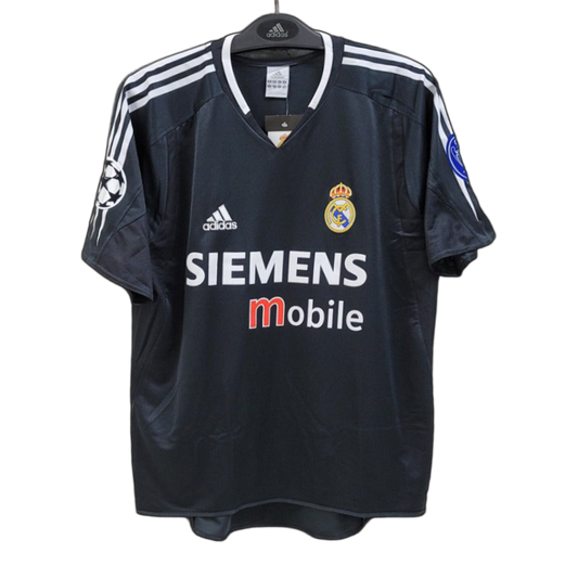 Real Madrid 2004/05 Third Jersey – Retro Version – Black