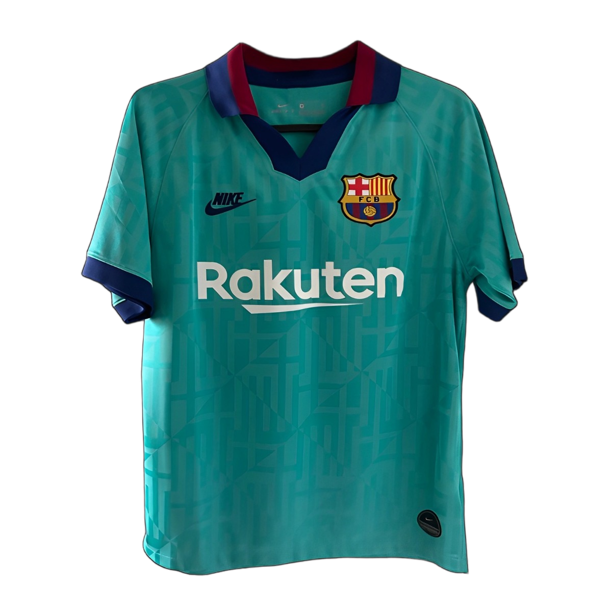 FC Barcelona 2019/20 Third Jersey – Retro Version – Blue