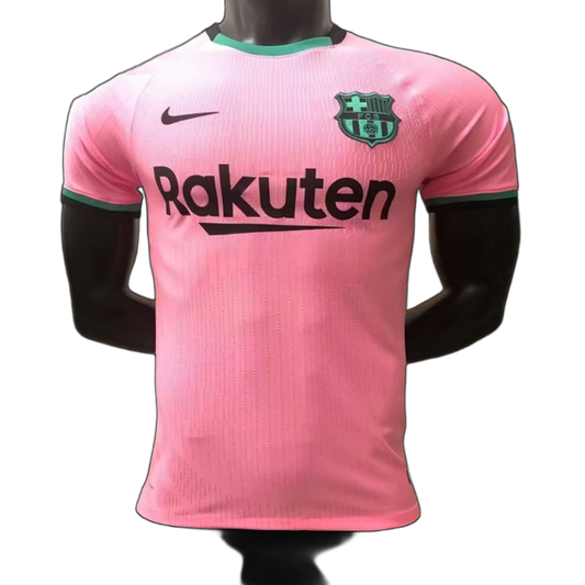 FC Barcelona 2021/22 Third Jersey – Retro Version – Pink